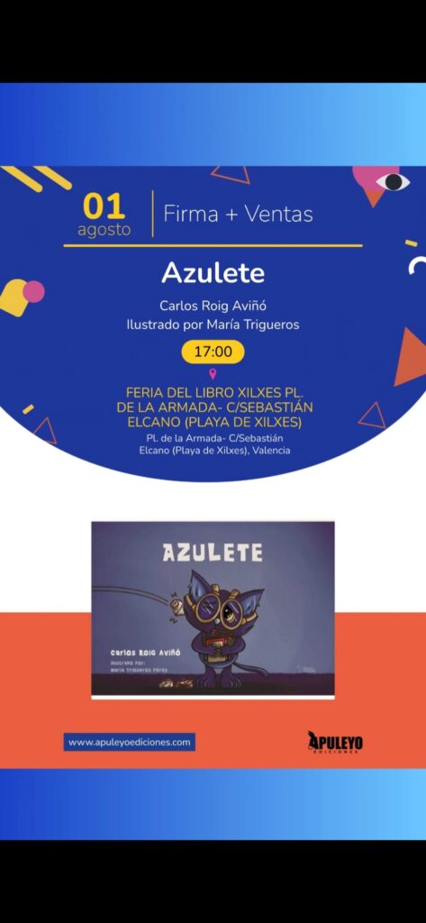 Firma y venta — Feria del Libro de Xilxes