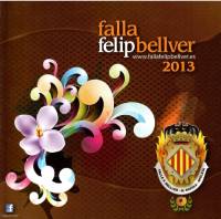 Portada del llibret de la Falla Felip Bellver - Mare Ràfols, 2013 Portada del llibret de la Falla Felip Bellver - Mare Ràfols, 2013